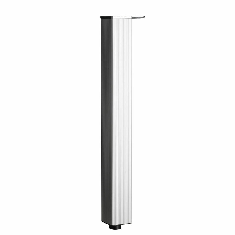 27-1/2" (698 mm) Adjustable Triangular Design Table Leg Aluminum Pack of 4